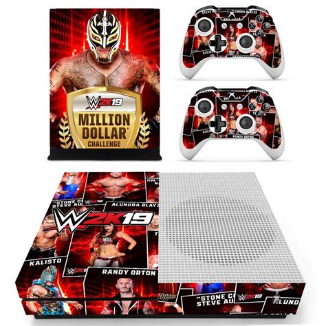 Skin Cover For Xbox One S Wwe 2k19 Design 3