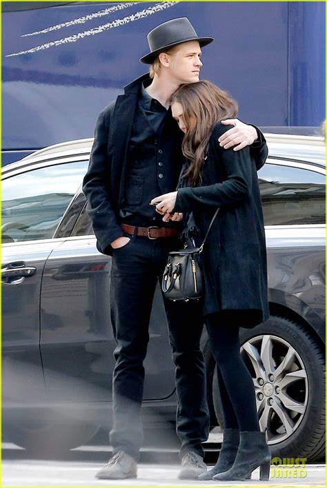 Elizabeth Olsen And Boyd Holbrook Lean In For A Romantic Kiss In Paris