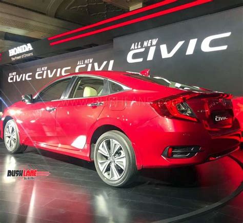 Honda Civic Launch Price Rs 177 L To Rs 223 L 1100 Bookings Confirmed