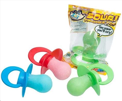 Sour Pacifier Pop 23g Crowsnest Candy Company