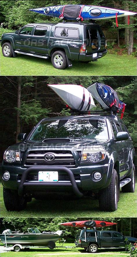 2009 Toyota Tacoma Are Topper Rack J Cradle Kayak Carriers Tule Tk1
