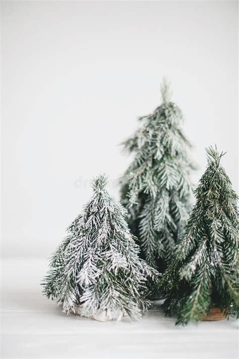 Christmas Scene Miniature Winter Forest Christmas Little Snowy