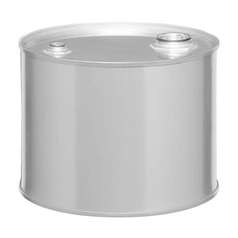 5 Gallon Tight Head Stainless Steel Drum Un Rated 2 And 34 Fittings