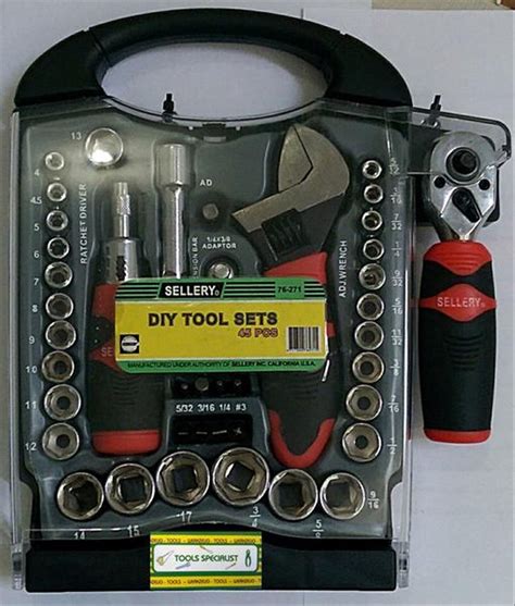 Jual Tool Set Mekanik Set 45 Pcs Sellery Di Lapak Balabo Balabo153