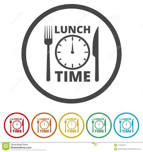 There are different forms of icos with specific timeframes and goals. Hora Para El Almuerzo, Icono Plano Del Tiempo Del Almuerzo ...