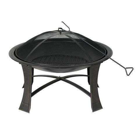 Big Horn 295 In Round Steel Wood Burning Fire Pit By Big Horn At Fleet