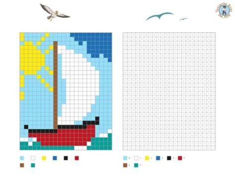 Boat Pixel Art Treasure Hunt 4 Kids Free Game