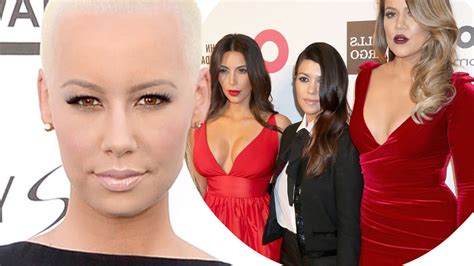 amber rose denies trying to reignite feud with the kardashians after sex tape dig mirror online