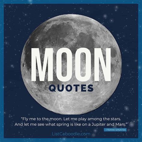 99 Moon Quotes To Inspire Your Soul Listcaboodle