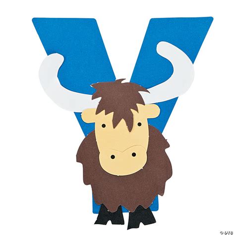 “y Is For Yaks” Letter Y Craft Kit Discontinued