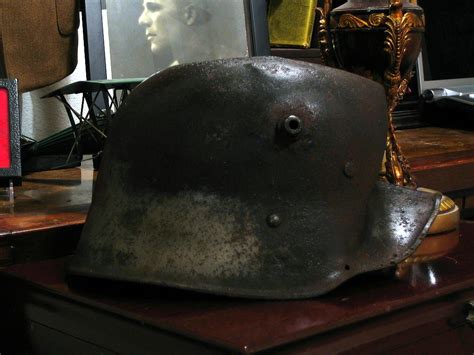 Wwi Austrian Relic Helmet From Monte Grappa Italy