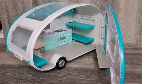 Battat Our Generation Lori 20 Camper Retro Glamper Rv Toy Ebay