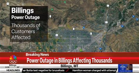 Thousands Of Customers Affected By Power Outage In Billings Billings