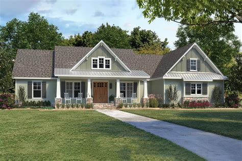 Ranch Craftsman Style House Plans Home Design Ideas