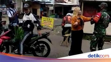 Geger Emak Emak Garut Ngamuk Tak Terima Diingatkan Pakai Masker