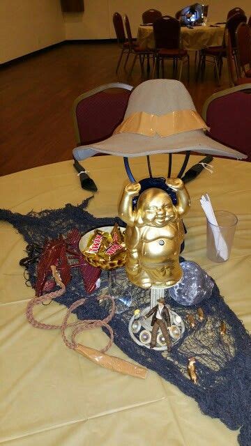 Indiana Jones Party Centerpiece