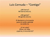 Contigo - Luis Cernuda ~ La Poesia del Amor