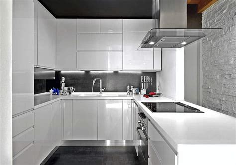 19 Small Modern White Kitchen Designs Designing Idea