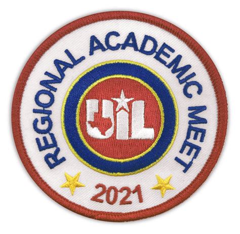 Uil Academic District And Regional Patches 2021 Southwest Emblem