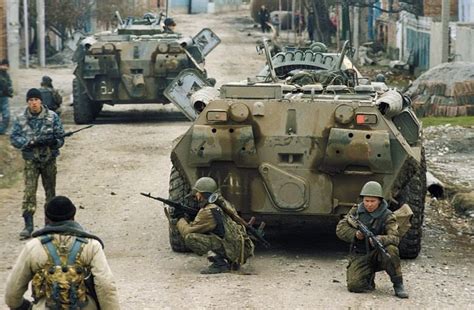 Historia Y Tecnología Militar Infantes Rusos En Chechenia