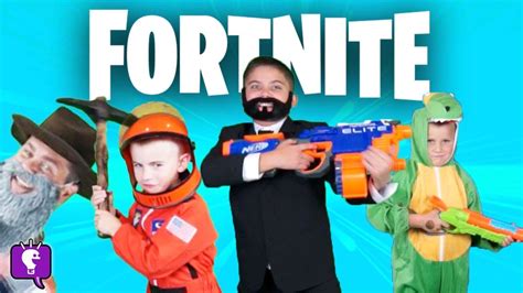 FORTNITE Adventure HobbyKids In the Game! Pretend Play with