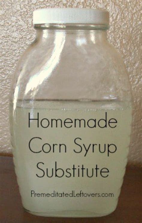 Corn Syrup Substitutes And An Easy Corn Syrup Substitute Recipe