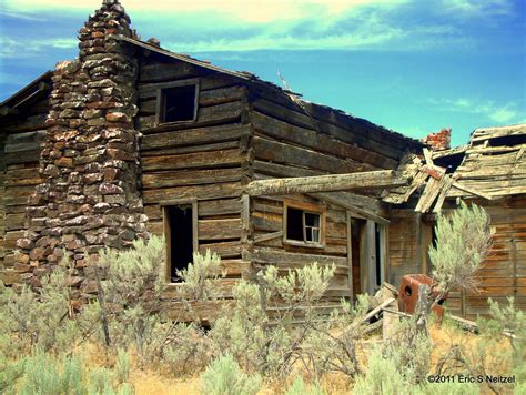 Old Homestead On The Post Paulina Highway Oregon Ochco National Forest By Eric Neitzel