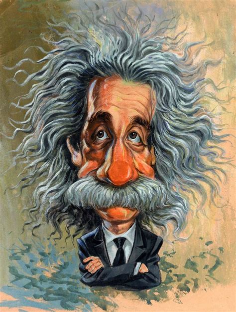 Einstein Caricaturas De Famosos Caricaturas Y Caricaturas Comicas