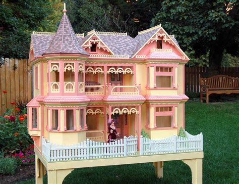 Fun Victorian Dollhouse Love The Colors Doll House Plans Barbie