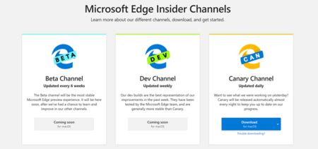 Microsoft Edge Ya Puedes Descargar La Versi N Canary De Forma Oficial Para Macos