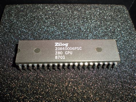 Zilog Z80 Z 80 Cpu Chip Z0840006psc New Older Stock Ic Ebay