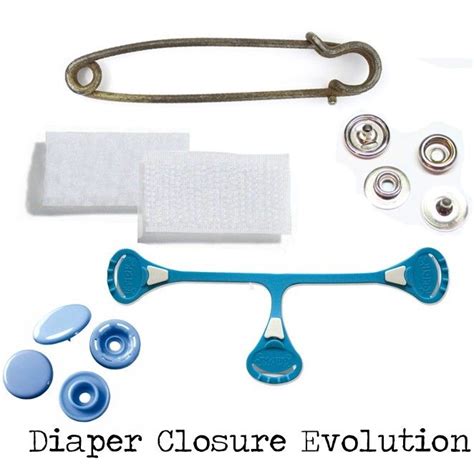 Diaper Closure Evolution Pins Clips Snaps And More Washable