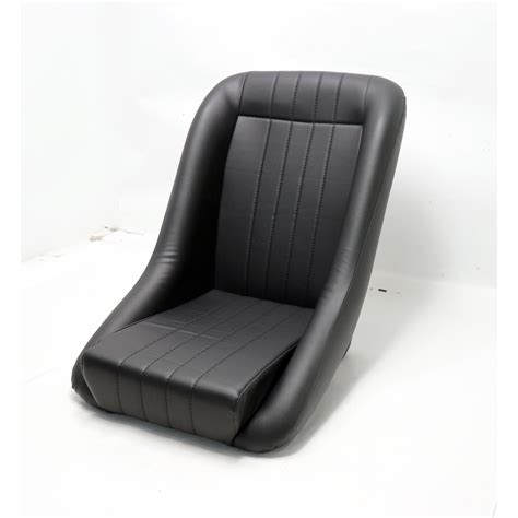 Empi 62 2880 0 Low Back Roadster Style Seat Black