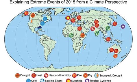 The Map That Reveals Global Warmings Fingerprints On 2015 Study