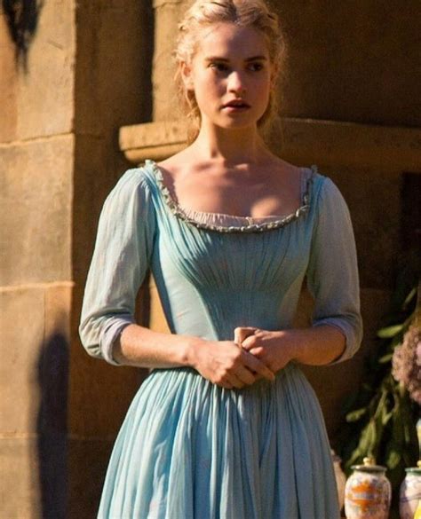 Cinderella Played By Lily James Cinderella Dresses Costume