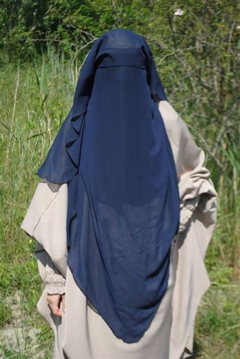 Niqab Saudi Lang Burka Mit 3 Lagen Hijab Jilbab Khimar Islamische