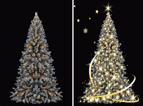 Christmas Tree Light Overlay