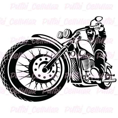 Cutting Stiker Moge Harley Designs Cx13 Lazada Indonesia