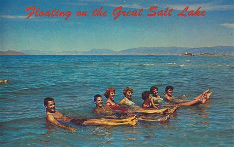 Swimmers In The Great Salt Lake Utah This World Famous A Flickr