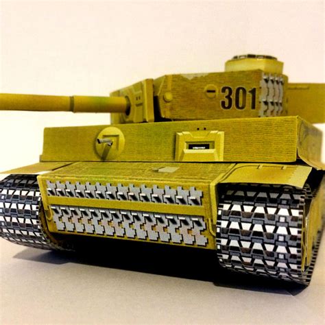 This Is The Tiger Paper Tank Of The German Army Of World War Ii You