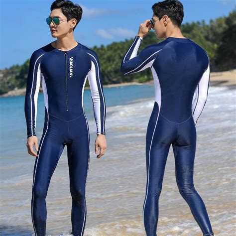Full Body Diving Suit Men Scuba Diving Wetsuit Swimming Surfing UV