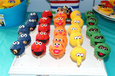 Sesame Street Cake Pops Sesame Street Cake Sesame Street Party