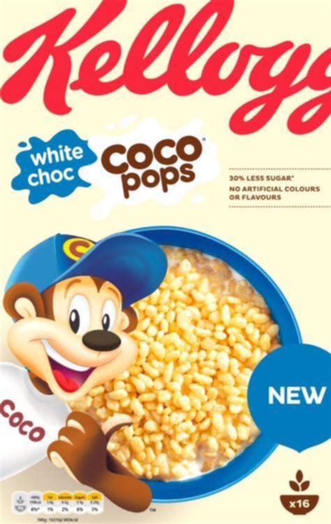 Kelloggs In The Uk Release Coco Pops White Choc Variety 7news