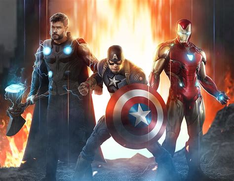 The Avengers Avengers Endgame Captain America Iron Man Marvel