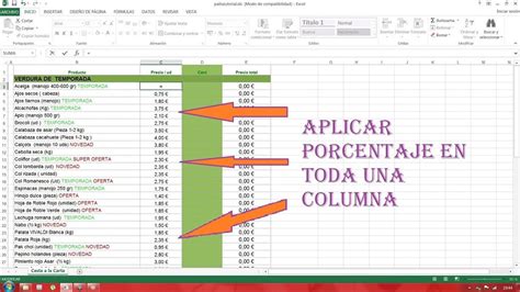 Cómo calcular porcentajes entre dos cantidades utilizando Excel