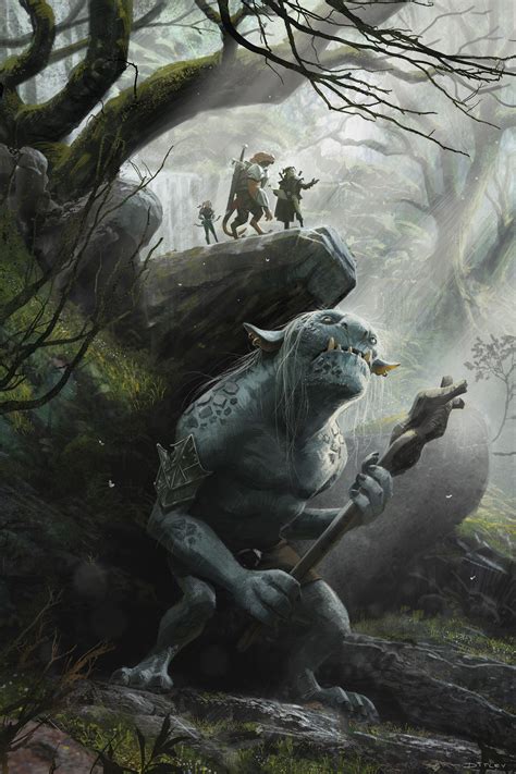 Hintergrundbilder Fantasiekunst Kunstwerk Kreatur Troll Creature