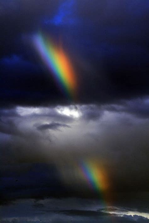 Rainbow In The Dark Nature Nature Pictures Beautiful Nature