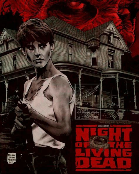 Night Of The Living Dead Horror Movie Zombies Horror Movie Art