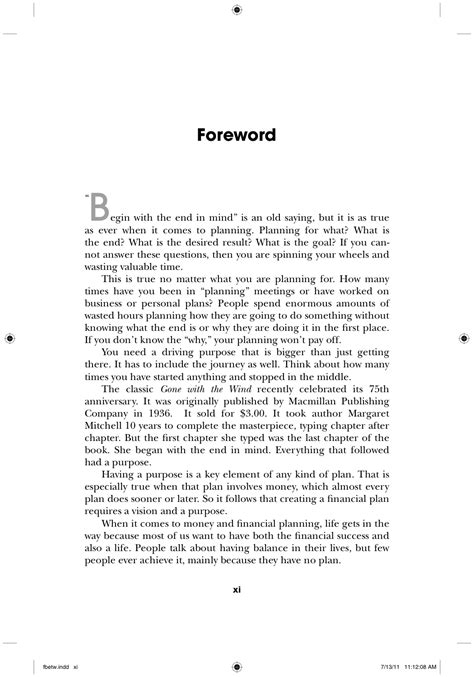 How To Write A Foreword For A Book Example