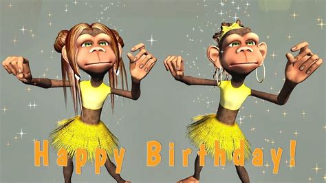 Top Funny Happy Birthday Song Monkeys Sing Happy Birthday To